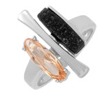 Кольцо от Friedrich Stahl с друзой агата