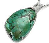 Кулон с бирюзой Серебро 925