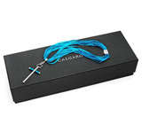 Бирюзовое колье от «Calgaro» Серебро 925