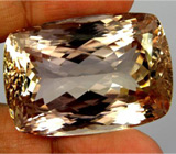 Роскошный золотисто-персиковый кунцит 206,15 карат 