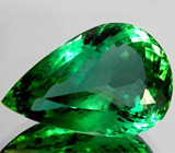 Крупный зеленый кунцит 117,26 карат! Великолепный цвет 