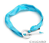 Оригинальное бирюзовое колье-кашне от «Calgaro»