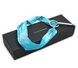 Оригинальное бирюзовое колье-кашне от «Calgaro» Серебро 925