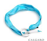 Оригинальное бирюзовое колье-кашне от «Calgaro» Серебро 925