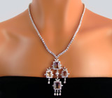 Ювелирный гарнитур с аметринами Серебро 925