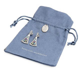 Серьги от Taylor Avedon с самоцветами Серебро 925