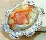 Кольцо с мукаитом Серебро 925
