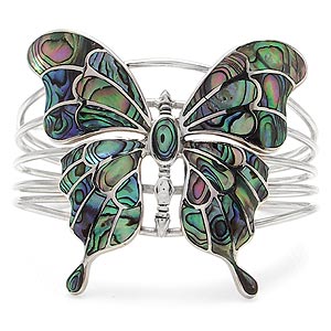 Комплект «Butterfly» с радужным абалоном