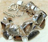 Браслет с турмалиновым кварцем Серебро 925