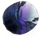 Эффектный полихромный флюорит 47,55 карат 