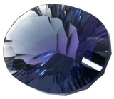 Эффектный полихромный флюорит 47,55 карат 