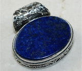 Стильный кулон с лазуритом Серебро 925