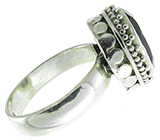 Кольцо с насыщенным уругвайским аметистом Серебро 925