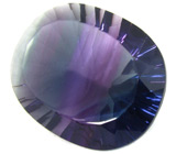 Крупный полихромный флюорит 74,14 карат 