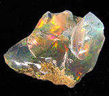 Многоцветный кристаллический опал 12,65 карат 