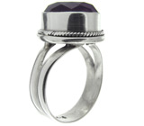 Кольцо с аметистом Серебро 925