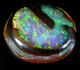 Черный опал 3,42 карата 