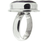 Кольцо с зеленым аметистом Серебро 925