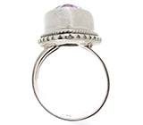 Кольцо с мистик-топазом Серебро 925