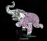 Кольцо-скульптура "Слон" Серебро 925
