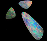 Австралийские опалы. Набор для колье 54 карата 