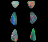 Австралийские опалы! Набор для серег №3. 