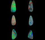 Австралийские опалы! Набор для серег №4. 