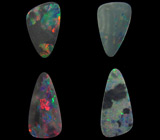 Австралийские опалы! Набор для серег №5. 