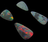 Австралийские опалы! Набор для серег №5. 