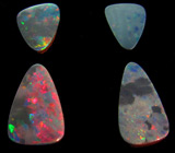 Австралийские опалы! Набор для серег №5. 