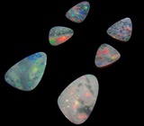 Австралийские опалы! Набор для серег №6. 