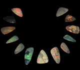 Австралийские опалы! Набор для браслета №1. 