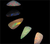 Австралийские опалы! Набор для браслета №1. 