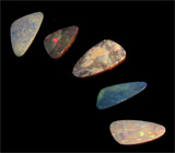 Австралийские опалы! Набор для браслета №1. 