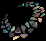 Австралийские опалы! Набор для браслета/колье №2. 