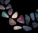 Австралийские опалы! Набор для браслета/колье №2. 