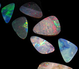 Австралийские опалы! Набор для браслета/колье №2. 