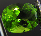 Яркий перидот 4,48 карат 