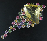 Подвеска/брошь от Rabhasa Venudary с цитрином