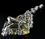 Подвеска/брошь от Rabhasa Venudary с цитрином Серебро 925