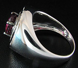 Перстень из коллекции «Mafia» с рубеллитом и бриллиантами Серебро 925