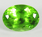 Яркий перидот 4,2 карат 