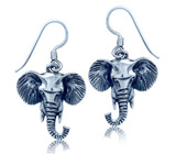 Серьги «Elephant» Серебро 925