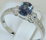 Кольцо с александритом Золото