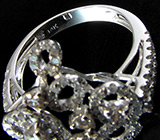 Прелестное кольцо с бриллиантами 1,4 карат Золото