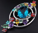 Подвеска с самоцветами от D&J Magic Jewelry Серебро 925