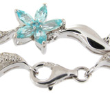 Комплект из коллекции "Spring" с голубыми топазами Серебро 925