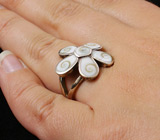 Кольцо с раковинами SHIVA Серебро 925