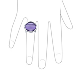 Комплект "Мистерия" с обсидианом на перламутре Серебро 925