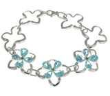 Комплект из коллекции "Spring" с топазами Серебро 925